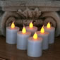 Rechargeable Flameless Tea Light Set Of 6