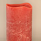 Flameless Burgandy Colored Candle 3x6 with Timer