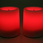 1.75 In. Red Unscented Round Pillar Flameless Candle