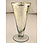 Silver Mercury Glass Vase - 7.5 Inch Tall