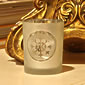 Mirrored Glass Votive With Snowflake Set of 3