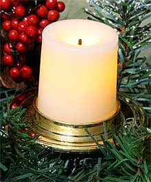 Flameless String Of Candles With Timer