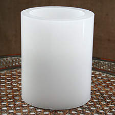 unscented candle flameless 4x5 timer operated battery candles 3x6 flamelesscandles dual
