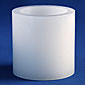Flameless White Unscented Wax Votive - 2 x 2