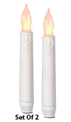 Hand Held Candlelight Vigil Candlestick Set of 2
