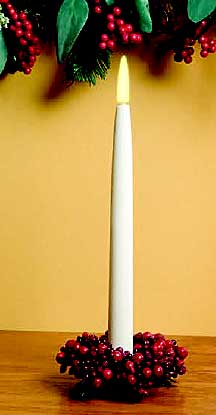Formal 12 Inch Ivory Flameless Taper Candle Now Formal 12 Inch Ivory Flameless Taper Candle