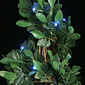LED Wreath Lights -  White - 6 Hour Timer - Flameless