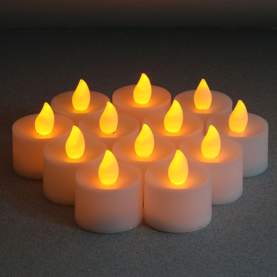 Flamelesscandles Case Pack 144 Flameless Tea Lights