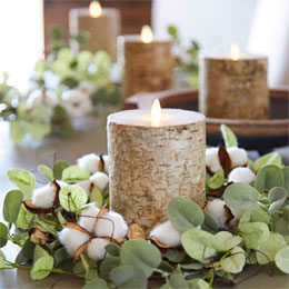 real wax flameless candle