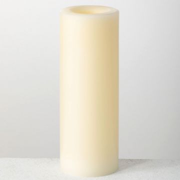 Outdoor Wax Pillar 3 x 8 Inch - 5 Hour Timer