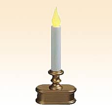 Antique Gold Economy LED Flameless Window Candle