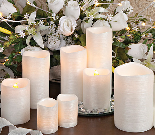Flameless Wedding Candles For Your Reception Honeymoon